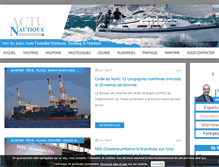 Tablet Screenshot of actunautique.com